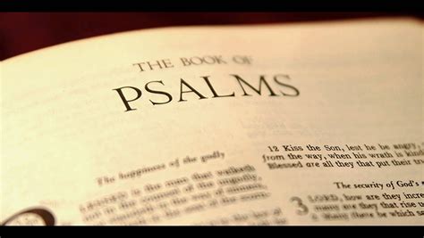 Book of Psalms .
